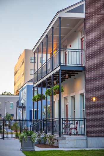 Large wrap around balconies and private porches*